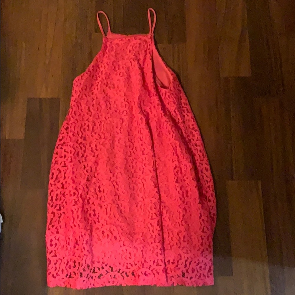 Peach royal summer dress